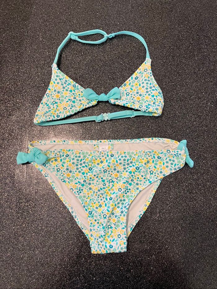 Maillot de bain 2 pièces fille 8 ans okaidi