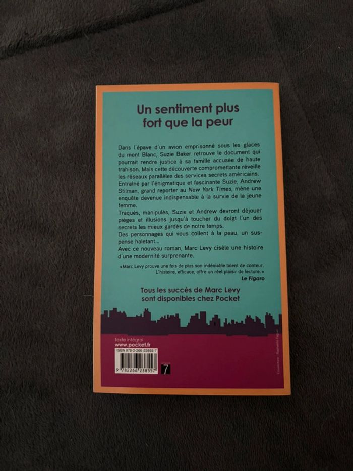 Lot de 2 livres Marc Lévy - Poche - Très bon état - photo numéro 4