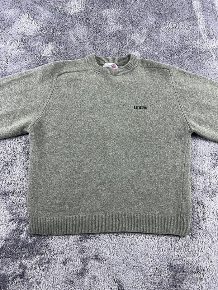 🧶 Pull en laine d’agneau femme Levis Vert Taille S (XL enfant) 🧶 - photo numéro 6