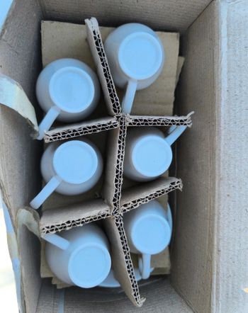 Service tasses porcelaine 