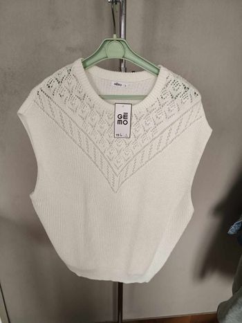 pull sans manches neuf