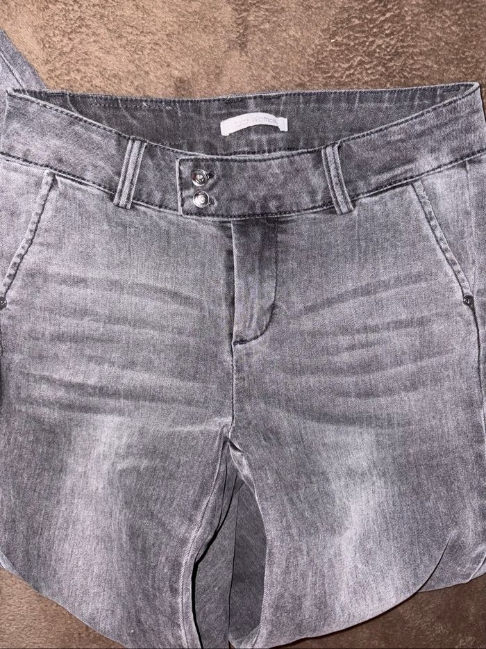Pantalon jean gris les petites Bombes LPB taille XS en très bon état. - photo numéro 3