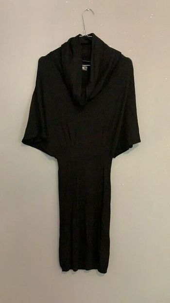 Robe noire col ample Pimkie TS