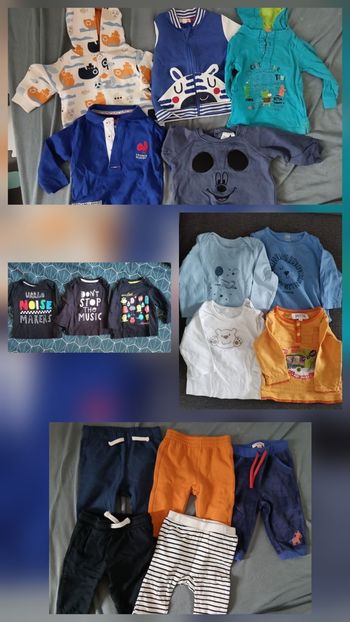 Lot vêtements garçon 6 mois