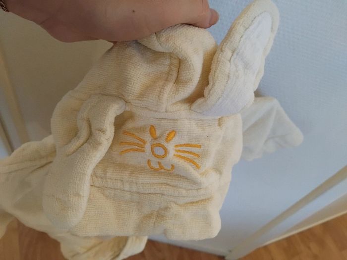 Sortie de bains 🛁 coton 100% 12mois - photo numéro 6