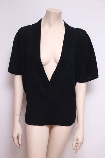 Pull échancré