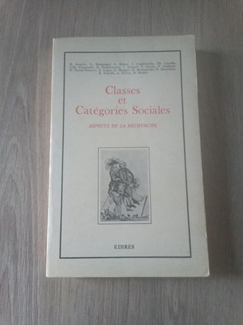 Classes et catégories Sociales. Aspects de la recherche.