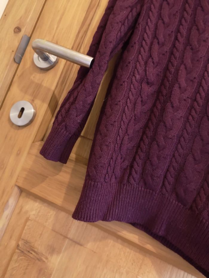 Pull court H&M en bordeaux xs - photo numéro 7