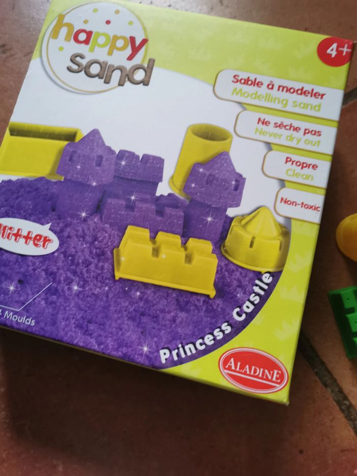 Happy Sand glitter sable à modeler - photo numéro 6