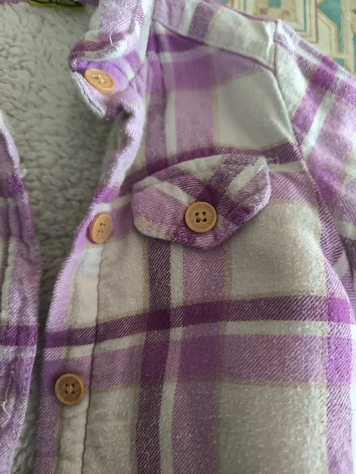 Veste chaude chemise - photo numéro 2