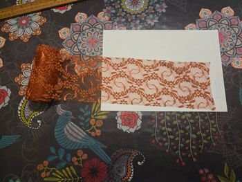 Rouleau de 2,8 m de dentelle