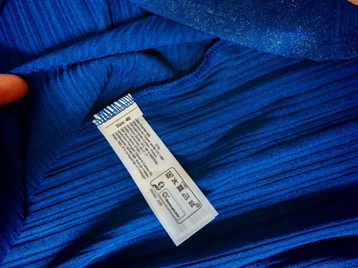 Robe bleu roi 40 cache cache portefeuille - photo numéro 6