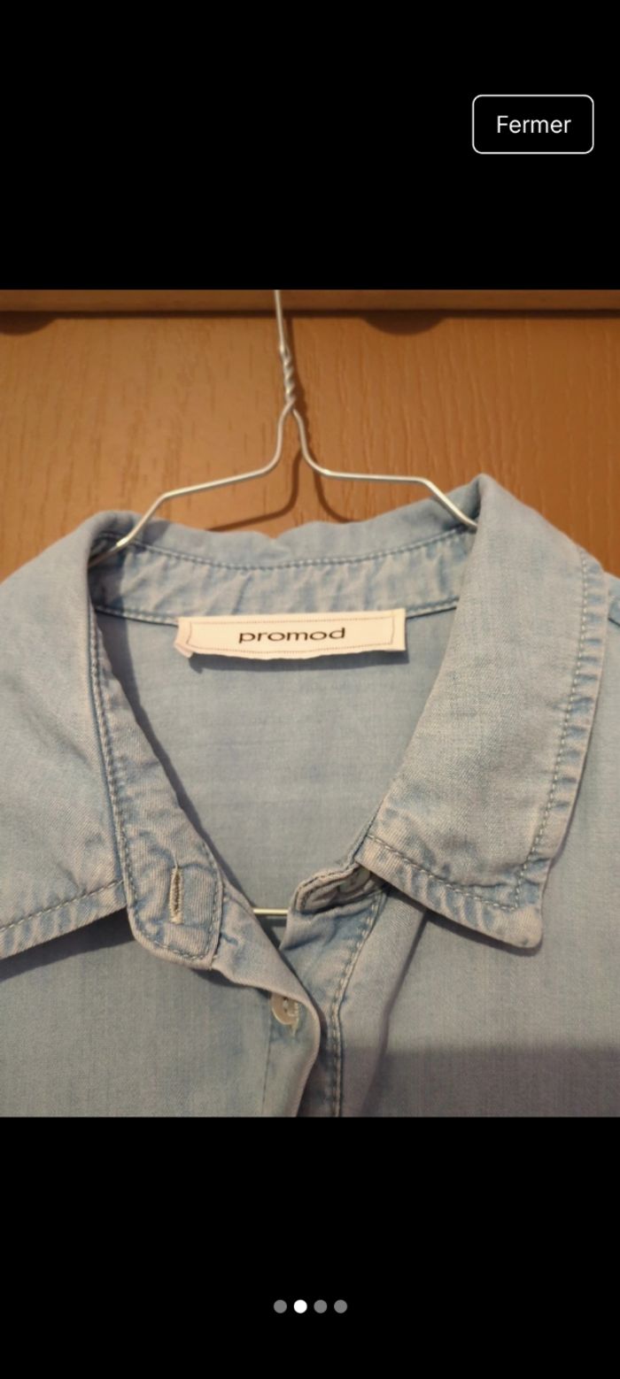 Robe en jean Promod S - photo numéro 2