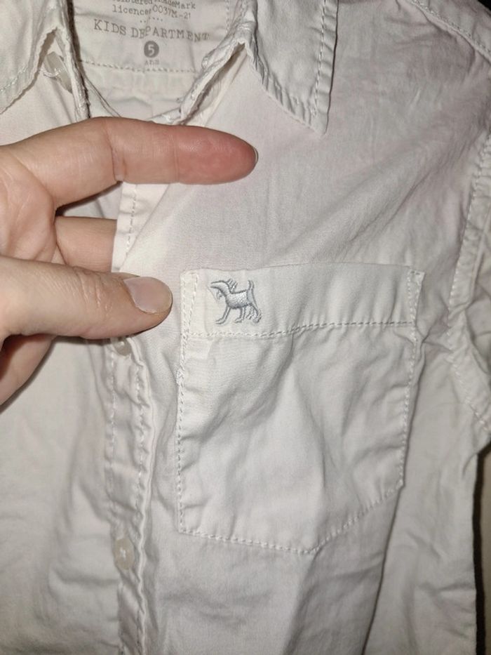 Chemise blanche 5 ans - photo numéro 2