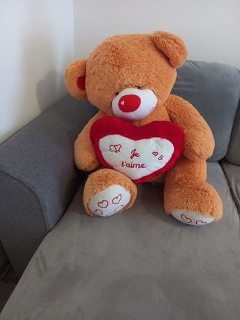 Peluche ours je t aime