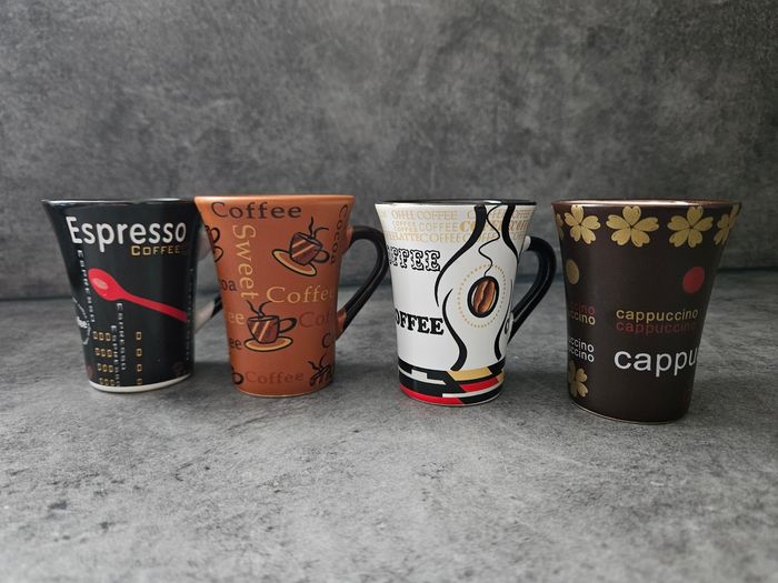 Lot de 4 tasses à expresso Table Passion