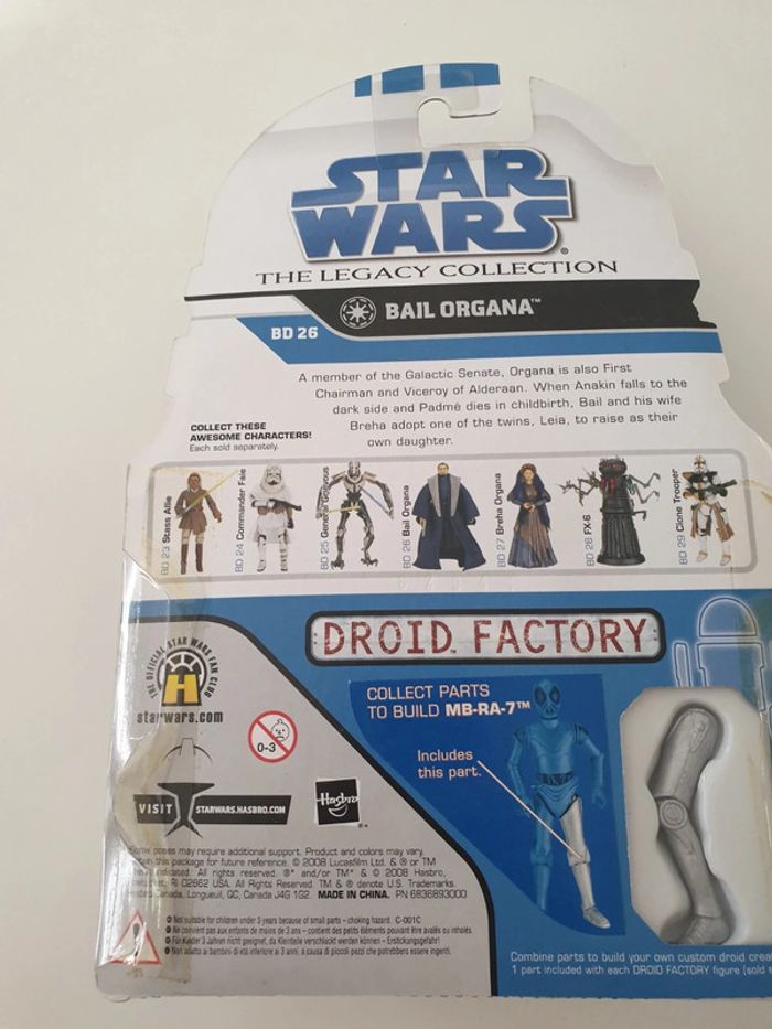 Figurine star wars: bail organa - photo numéro 2