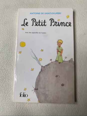 Livre le petit prince Antoine de Saint-Exupéry Folio