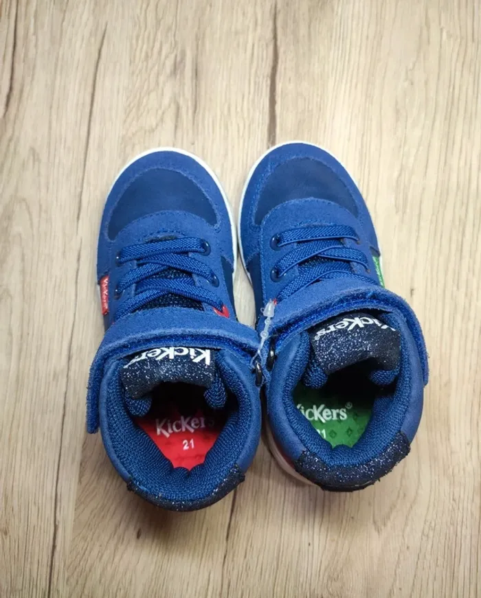 Basket chaussures cuir kickers neuves 21 - photo numéro 5