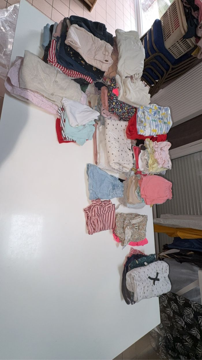 Lot vêtements fille