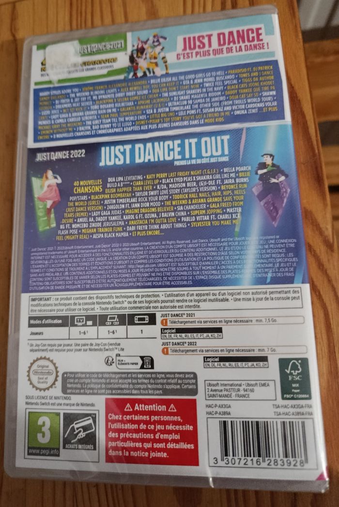 Just dance 2021+2022 - photo numéro 2