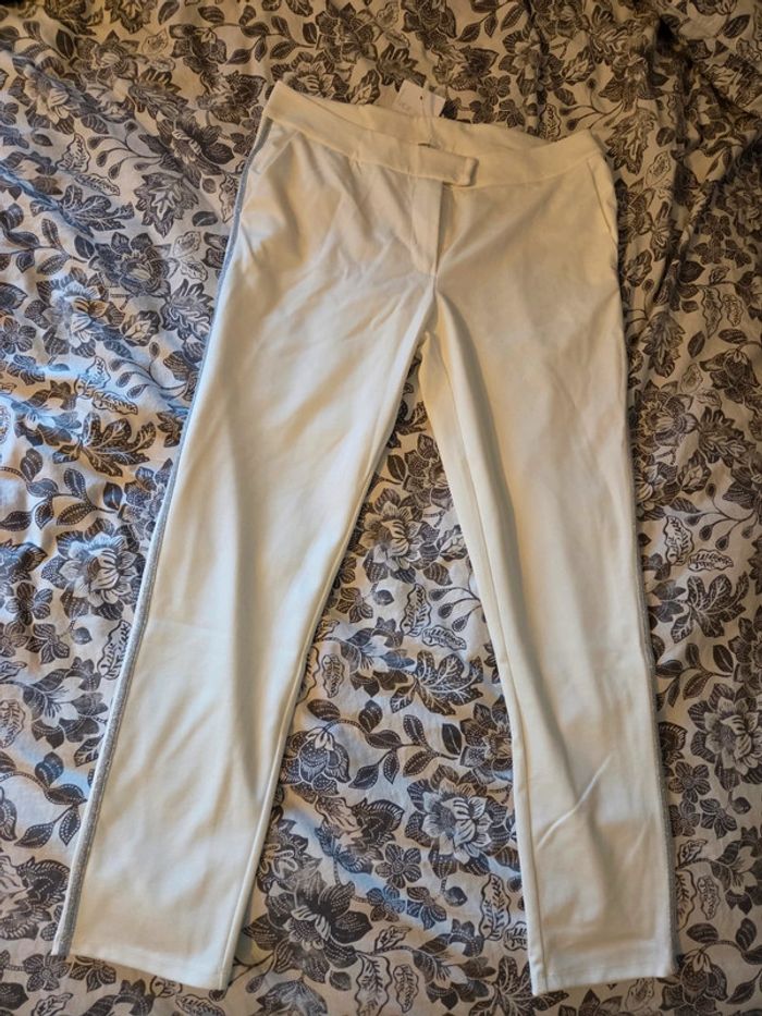 Pantalon blanc lpb neuf taille 40