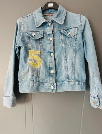 🌼veste en jeans sans marque 9 ans 🌼