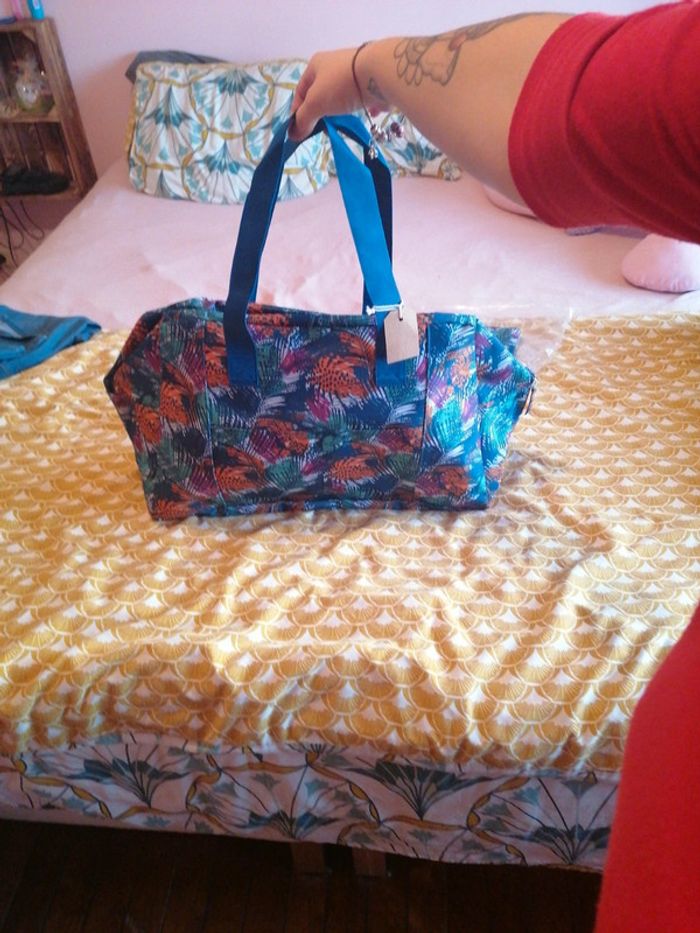 Grand sac de voyage avec pochette