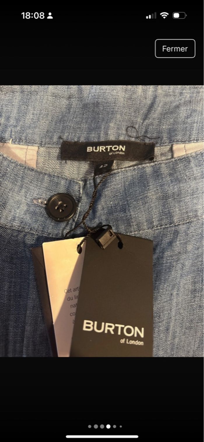 Pantalon large Burton taille 42 neuf - photo numéro 4
