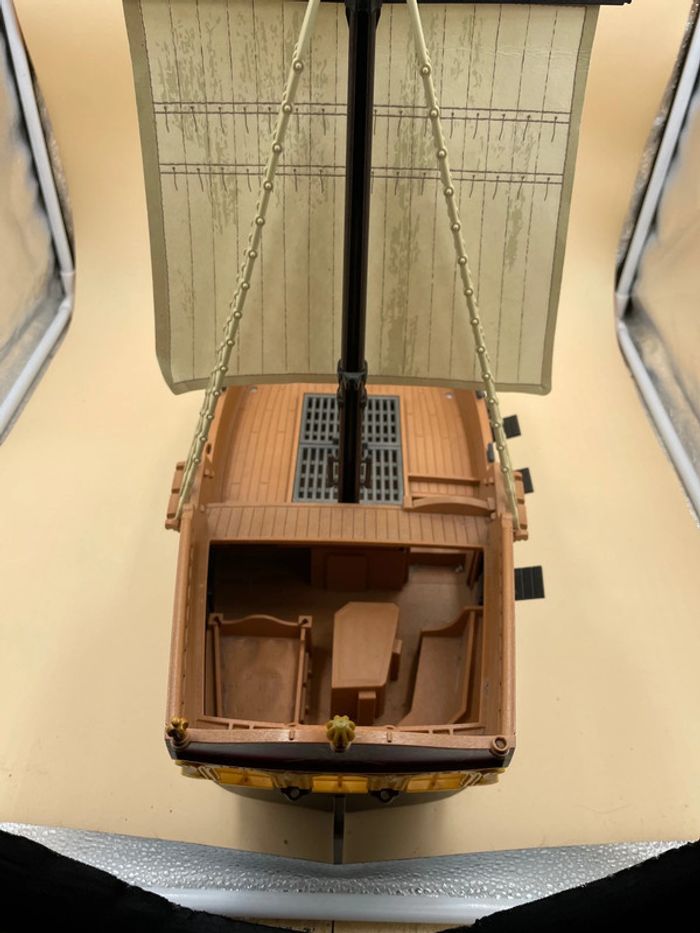 Bateau pirates Playmobil + 3 figurines - photo numéro 5