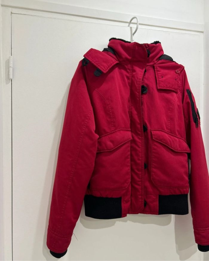 Manteau Bomber Hollister taille S - photo numéro 3