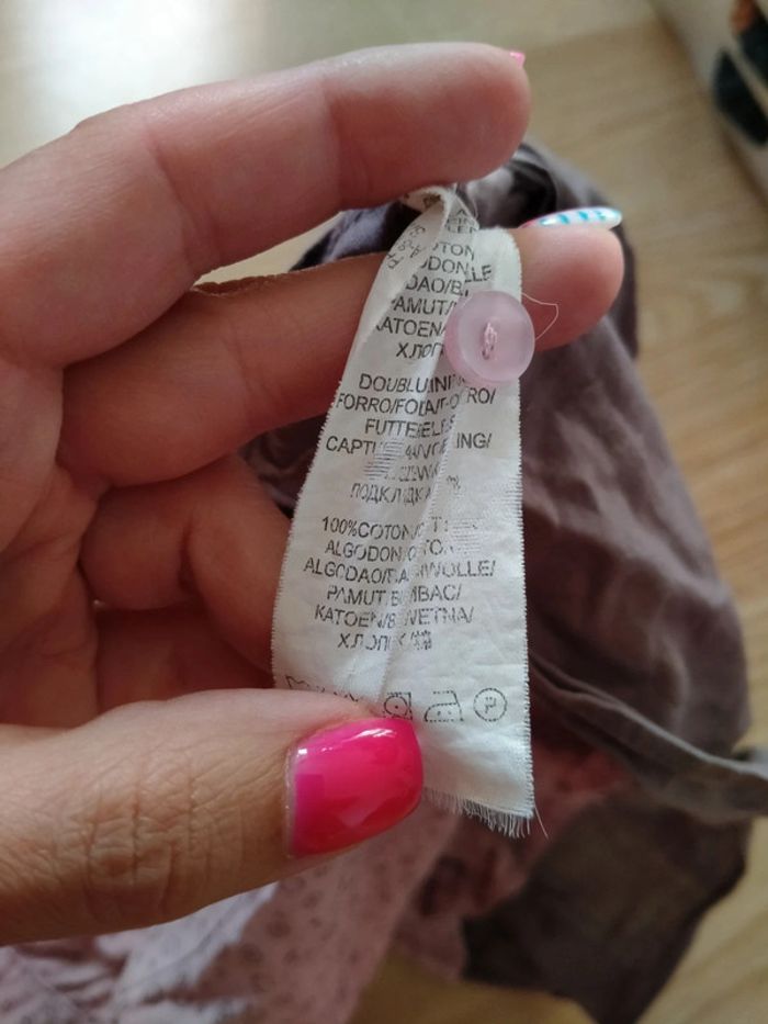 Robe rose a bretelles. Fille . Kidkanai 
Taille 4 ans - photo numéro 8