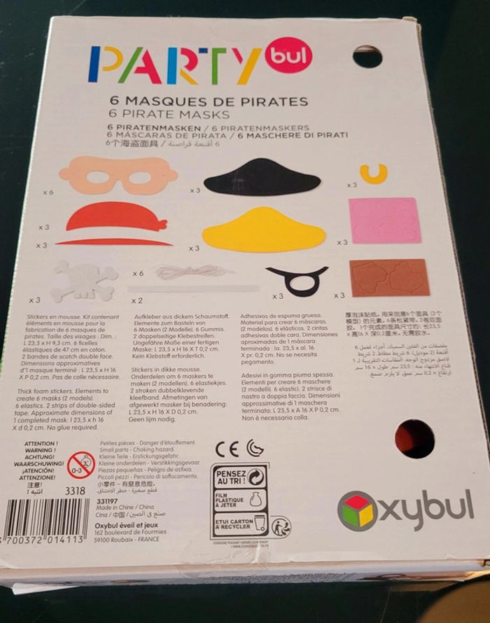 Masques pirates DIY - photo numéro 4