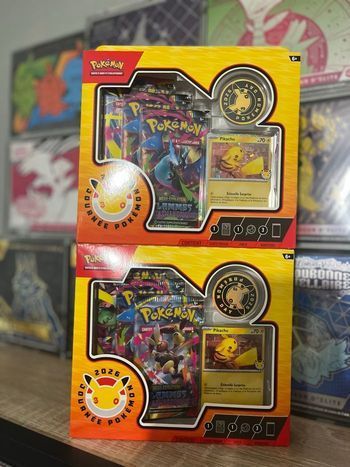 Lot de 2 coffret 30 ans Pokémon day 2026 scellé en français 