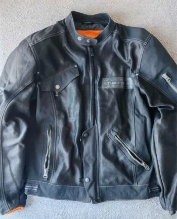 Veste de moto STT – Taille L – Noire