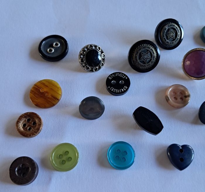 Lot boutons de couture - photo numéro 6