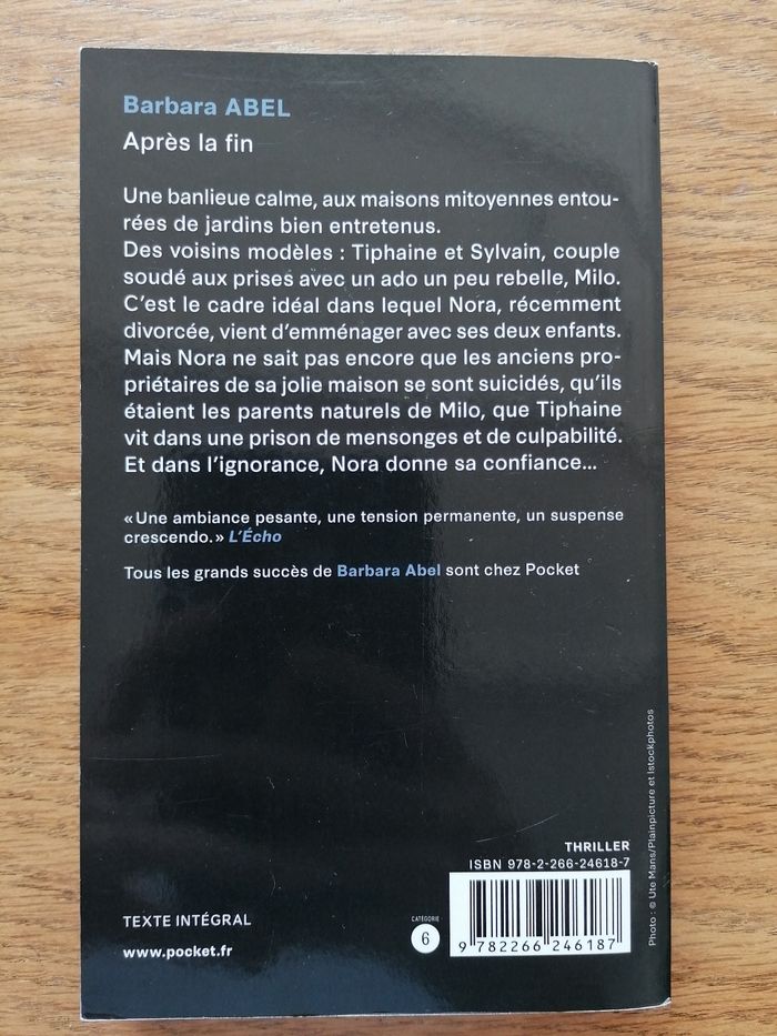 Derrière la haine tome 2: après la fin de Barbara Abel - photo numéro 2