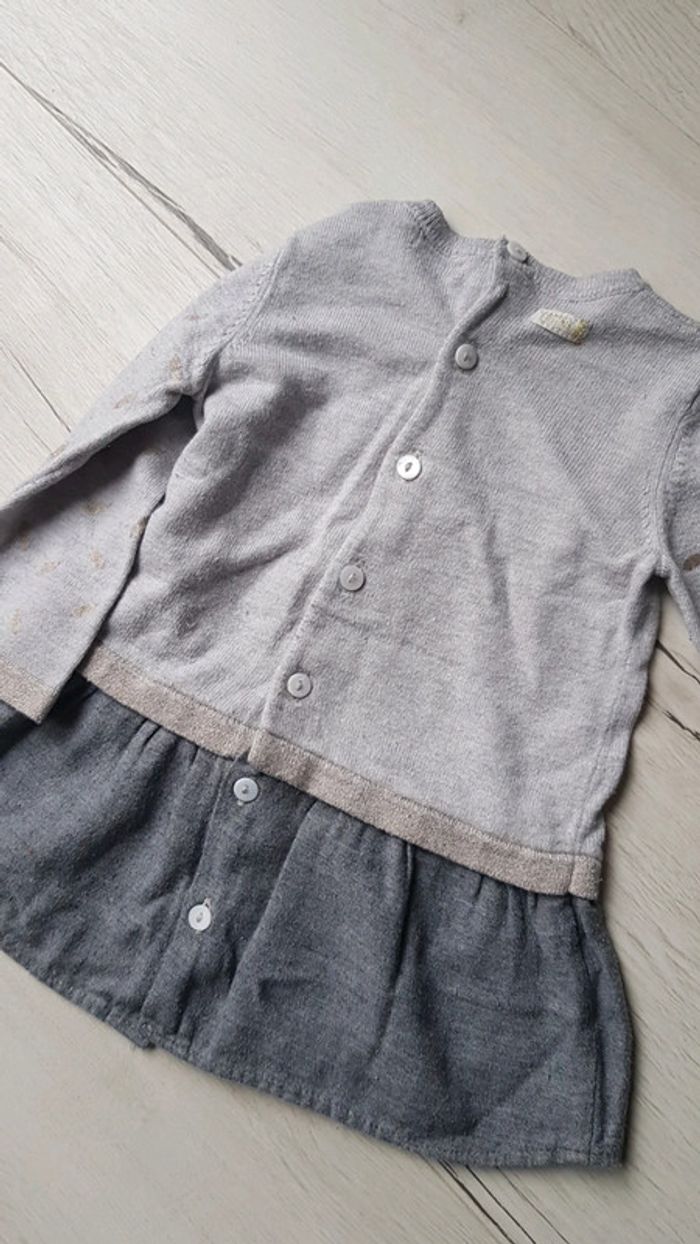 Robe cerf catimini fille 12mois - photo numéro 4