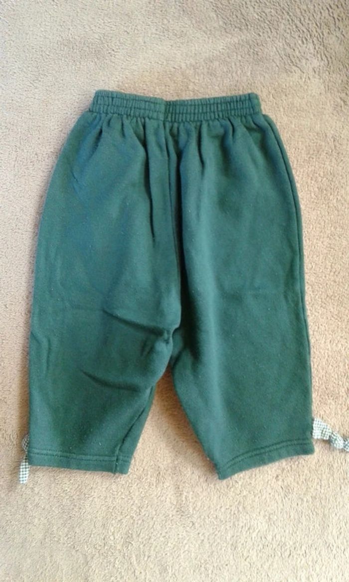 Lot 2 pantalons fille 9- 12 mois - photo numéro 3