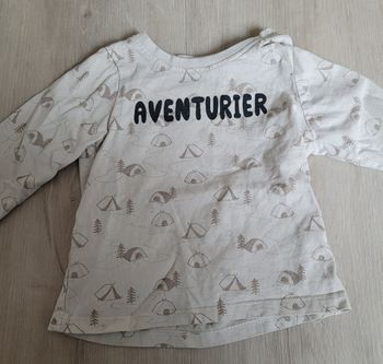 T shirt manches longues 36 mois