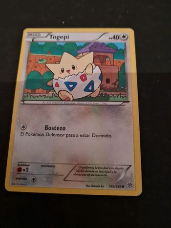 Carte pokémon Togepi 102/135