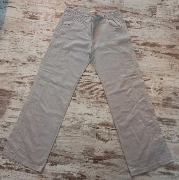 Superbe pantalon en toile cargo - photo numéro 1