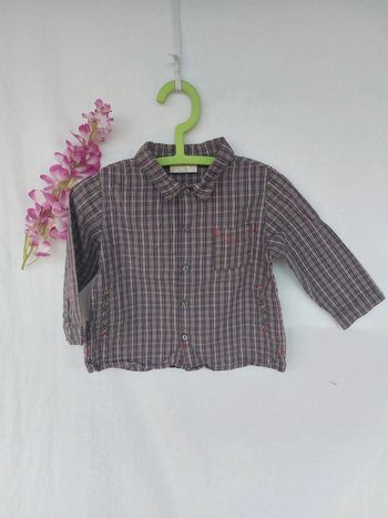 Chemise manches longues DPAM 18 mois