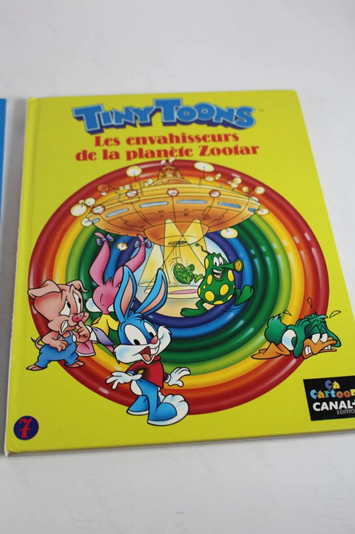 Ca Cartoon Canal + Tiny Toons L'ile aux dinosaures et Les Envahisseurs de la planete Zootar - photo numéro 3
