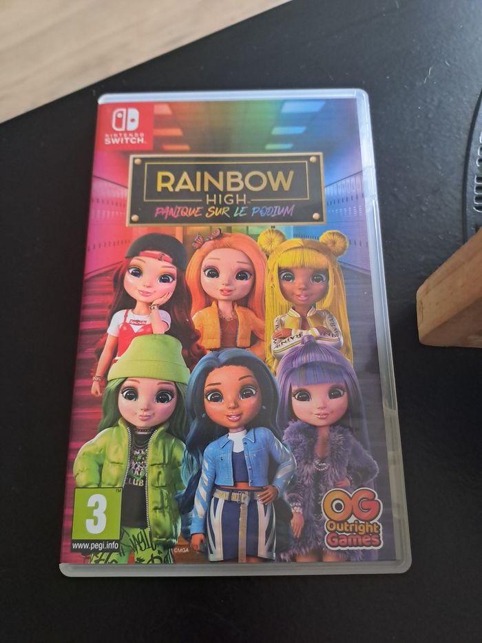 Jeu de switch rainbow high