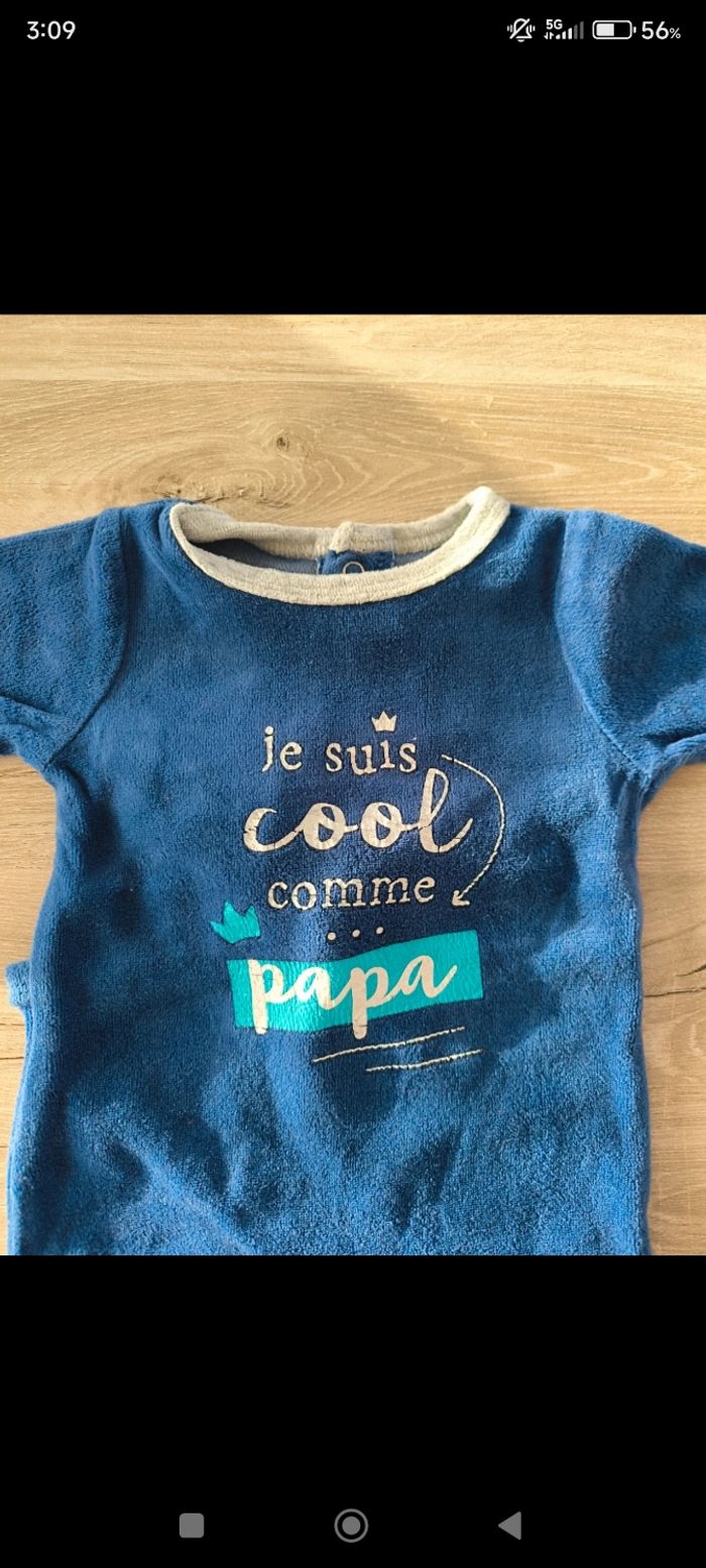 Pyjama taille 1 mois - photo numéro 3