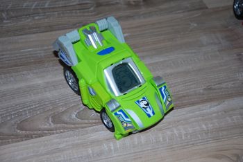 Vehicule switch and go dinos le T-Rex Green Tyrannosaures voix française vtech