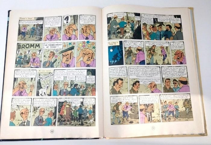 Tintin vol 714 pour Sydney B37 second tirage - photo numéro 10