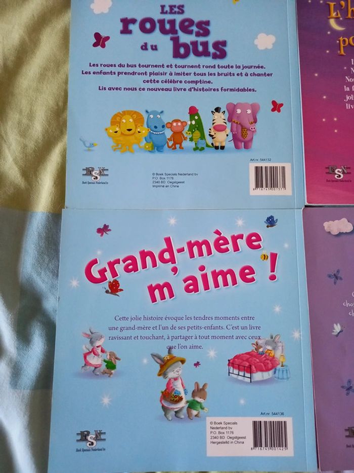 Lot 4 livres grand mère m'aime - photo numéro 5