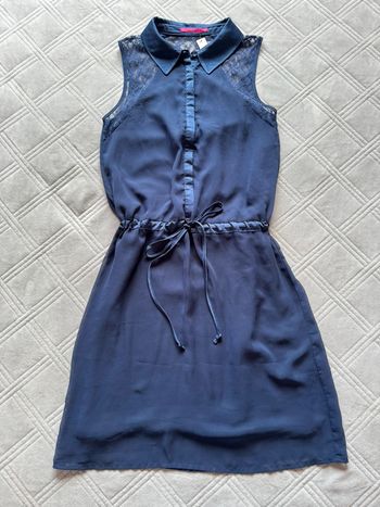 Robe sans manches bleu marine Naf Naf